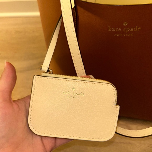 Kate Spade Brown and Cream Reversible  Tote Bag - Picture 2 of 7